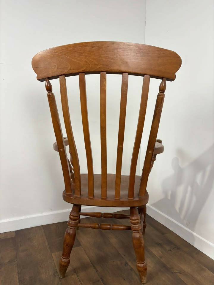 Victorian Style Beech Farmhouse Kitchen Chair