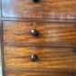 Antique Victorian Mahogany Large Chest of Four Drawers, c1870