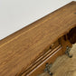 Coat Rack Vintage French Oak Wall Mounted 6 Hooks Carved Rack Hanger LOT 6304