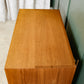 G Plan Sierra Wall Unit with Drinks Cabinet and Green Backboard