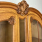 Bookcase Vintage French Louis XVI Oak Display Cabinet Carved Sideboard LOT 6285