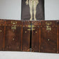 Luxury Leather Hand Dyed Travel Storage Trunks