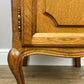 Bedside Table Vintage French Louis Style Oak Nightstand Carved Cabinet LOT 6305