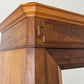 Wardrobe Antique French Walnut Burr Mirrored Storage Armoire LOT 6511