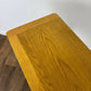 Modern Solid Oak Tall Console Table