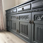 Old Charm Vintage Oak Sideboard