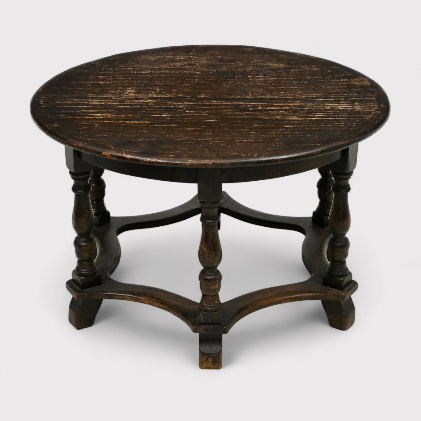 Rare Walter Skull & Son Round Coffee Table 76cm Diameter 47cm H FREE UK Delivery. SBR10822/1208E