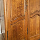 Wardrobe Vintage French Louis XVI Style Four Door Oak Carved Armoire LOT 6080