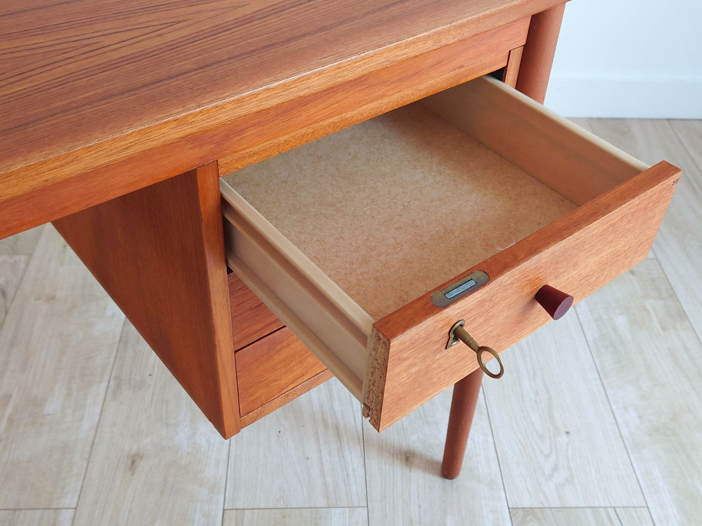 Mid century retro small Danish writing desk