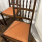 Vintage Set of Six Oak Dining Chairs (Including 2 Carvers)