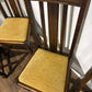 Vintage Set of Five Oak Dining Chairs