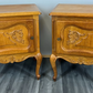 Pair of Bedside Tables Vintage French Louis XVI Cupboards Cabinets LOT 2830