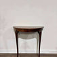 Vintage Mahogany Demi lune Hall Table