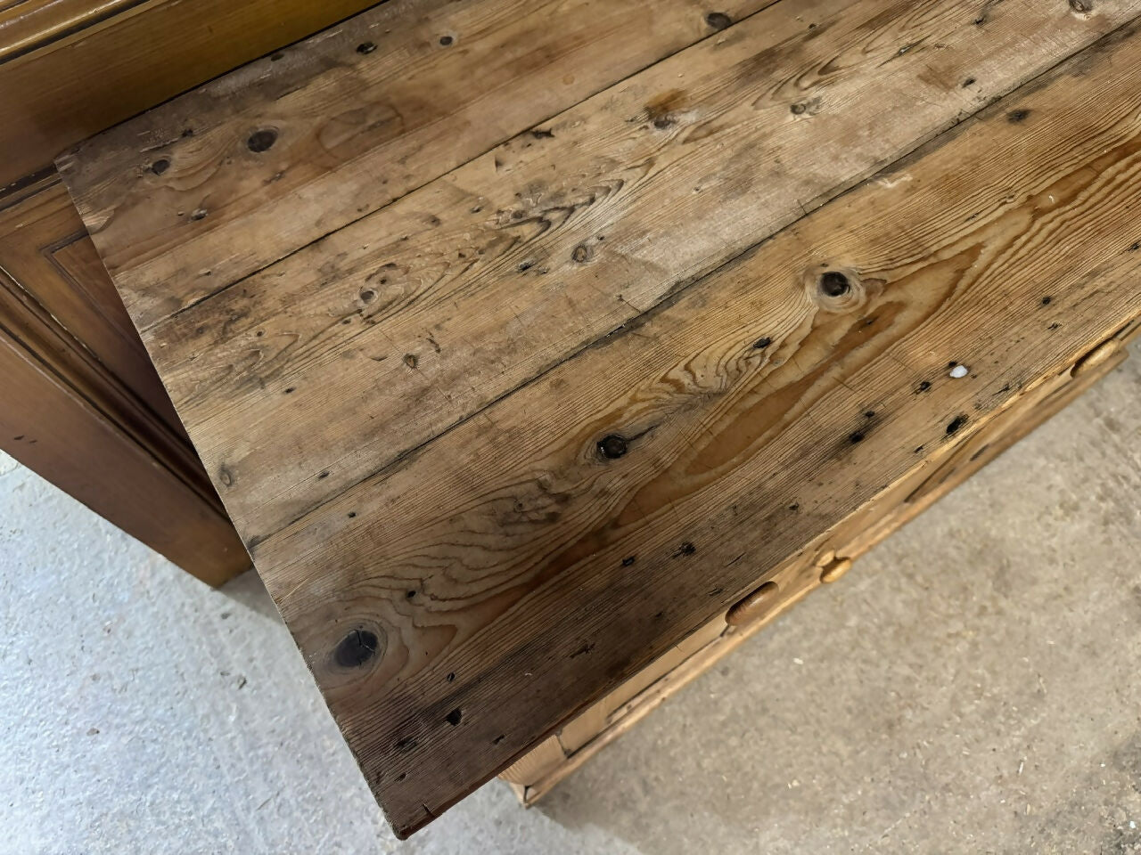 Antique Pine Cupboard