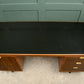 Mid Century Teak Office Desk with Black Top - Danish?