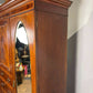 Edwardian Crossbanded Mahogany Triple Fitted Compactum
