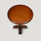 Old Charm Wine/Side Table Pedestal Tudor Brown Model 2217 VGC FREE Delivery*. SBR10751/2307E
