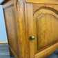 Pair of Bedside Tables Vintage French Louis Oak Cabinets Nightstands LOT 3519