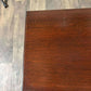 Vintage Reproduction Mahogany Rectangular Tripod Table with Single Drawer