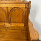 Victorian style Pine Single Seat Settle