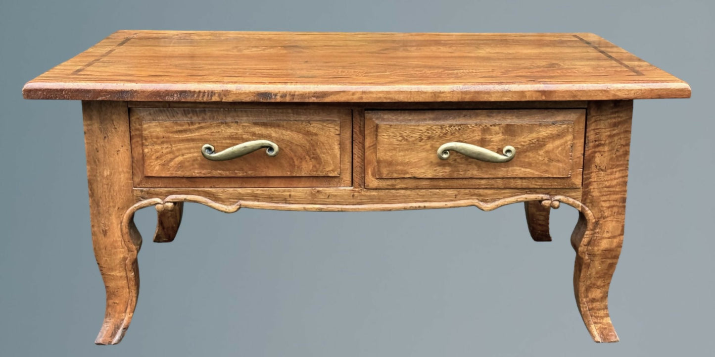 Hardwood Coffee Table Labelled Country Form