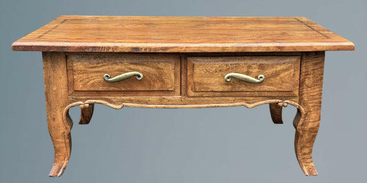 Hardwood Coffee Table Labelled Country Form
