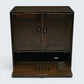 Ercol Mural TV Video Cabinet Windsor Range Dark Finish FREE UK Delivery