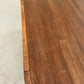 Antique Drop Leaf Table With Drawer Castors Solid Wood Hall Side Table