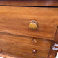 Antique Cherry wood Sheraton Empire large chest of drawers.