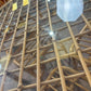 Vintage Cane & Glass Conservatory Dining Suite