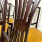 Set of Six Upholstered Mahogany Dining Chairs with Pierced Splat Backs (2 Carvers & 4 Side Chairs)