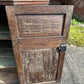 Antique Ecclesiastical Carved Oak Corner Kitchen Pantry Storage Cupboard