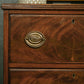 Small Georgian Mahogany Chest of Drawers with Bracket Feet