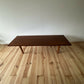 Mid Century Teak Coffee Table 1960's Tapered Legs
