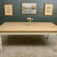 Huge Pine Plank Top Farmhouse Dining Table - 10 seater - Almost 7 FT