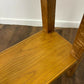 Modern Solid Oak Tall Console Table