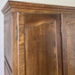 Wardrobe Vintage French Louis XVI Style Four Door Oak Carved Armoire LOT 6081