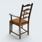 6 Ercol Dining Chairs 1970s Ladderback Drop On Seats Blue Label FREE UK Delivery