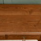 Pitch Pine Console Table / Writing Desk - Arts & Crafts