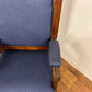 Georgian Mahogany Throne Arm Chair - From Ruthin Court House