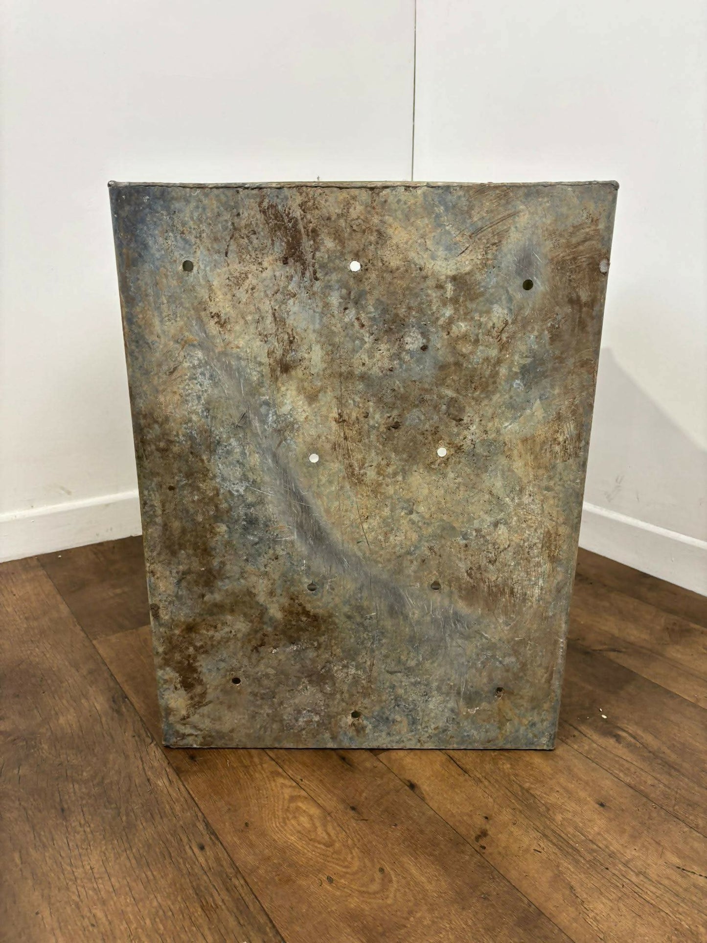 Vintage Galvanised Planter