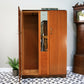 Lebus Double Wardrobe Vintage Retro with Mirror and Two Rails