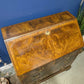 George II Walnut Burr Writing Bureau Desk Antique Beautiful Stunning