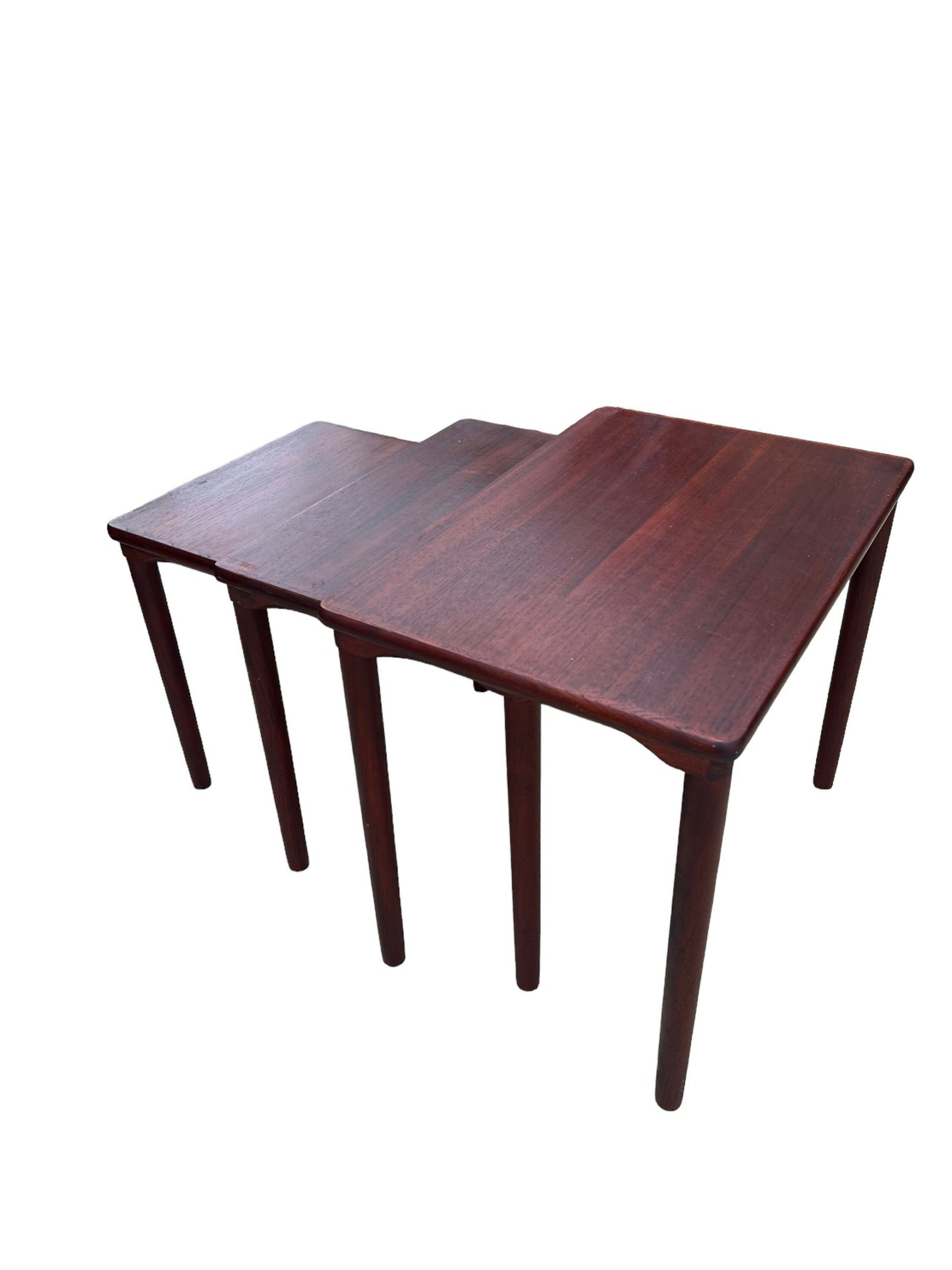 Mid Century Rosewood Nesting Tables - Danish Modern Design priorandpender 5 out of 5 stars