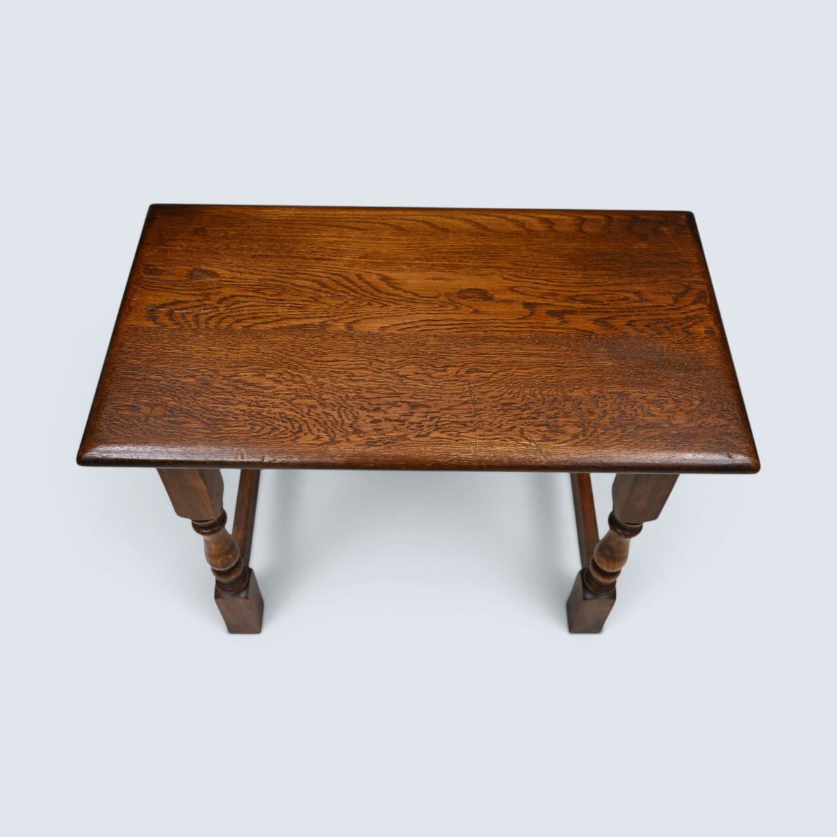 Old Charm Nest of 3 Tables Tudor Brown Finish Model 1494 FREE UK Delivery*