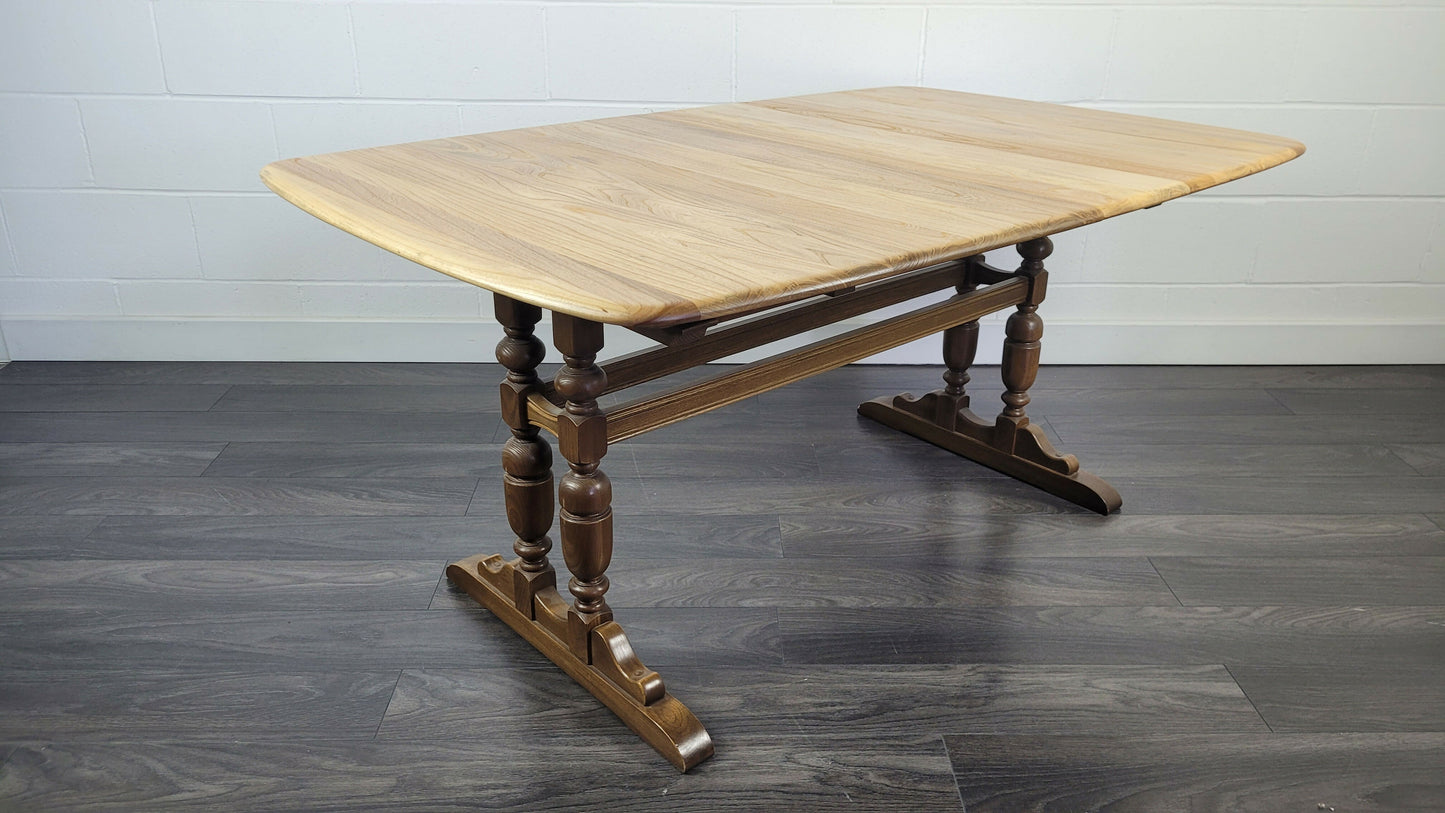 Ercol Grand Refectory Dining Table, 1990s