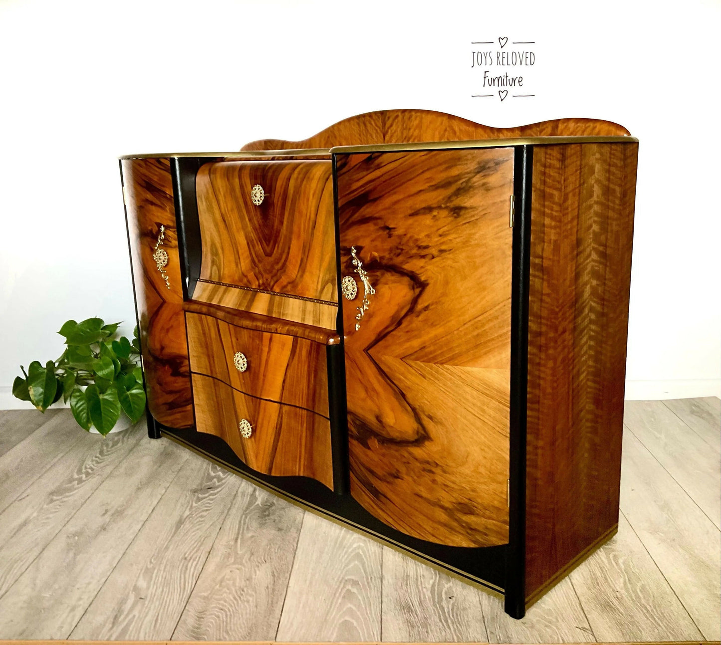 Art Deco Cocktail Cabinet / Sideboard, Drinks Cabinet