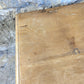 Antique Pine Console Table with Drawers & White Knobs
