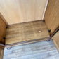 Wardrobe Vintage French Style Five Door Oak Carved Armoire Cabinet LOT 6129