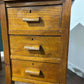 1950’s Oak Kneehole Teachers Desk9